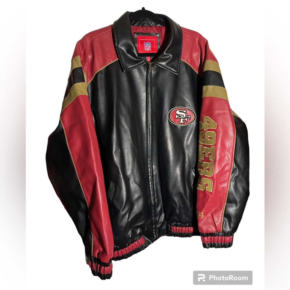 NFL San Francisco 49ers Jacket Size XL G3 G-III RARE YKK